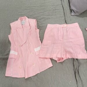Baby pink set
